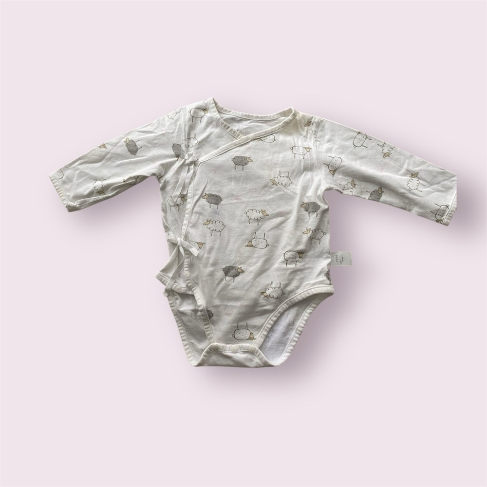Baby Cotton Sheep Theme Onesie